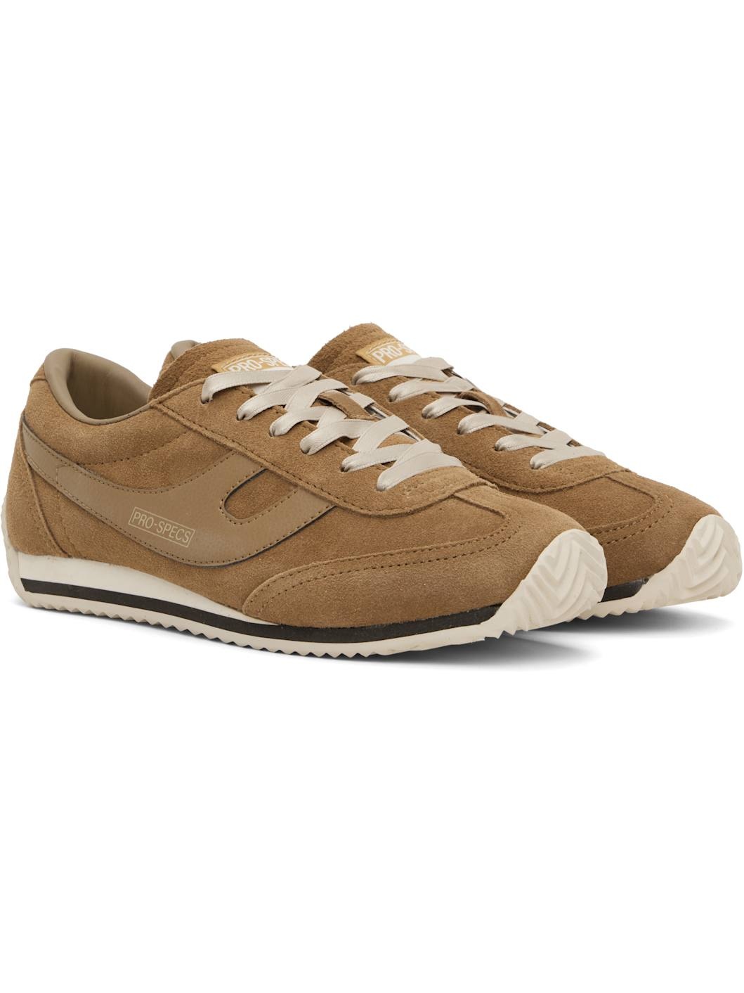 Tan PRO-SPECS Edition Marathon 110 Paris Sneakers - 4