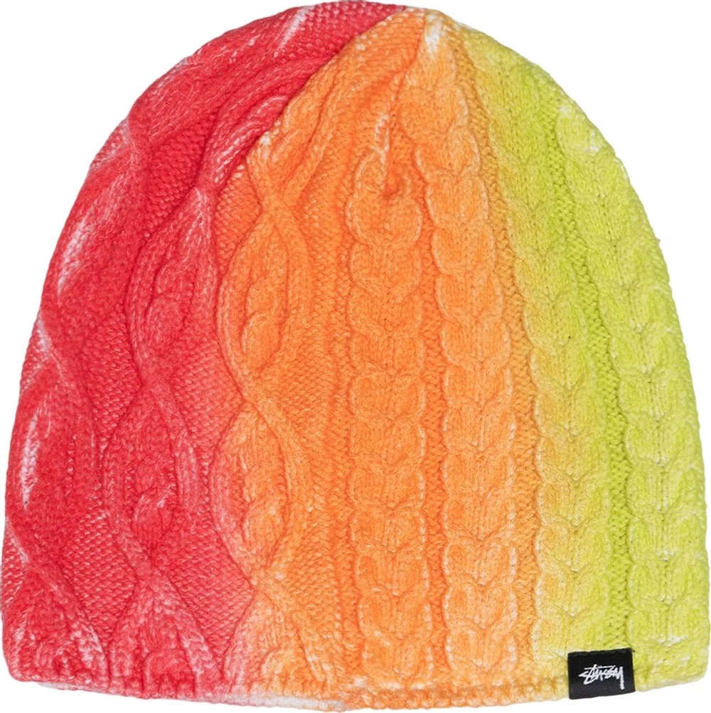 STUSSY Men Spray Multi Knit Beanie - 1