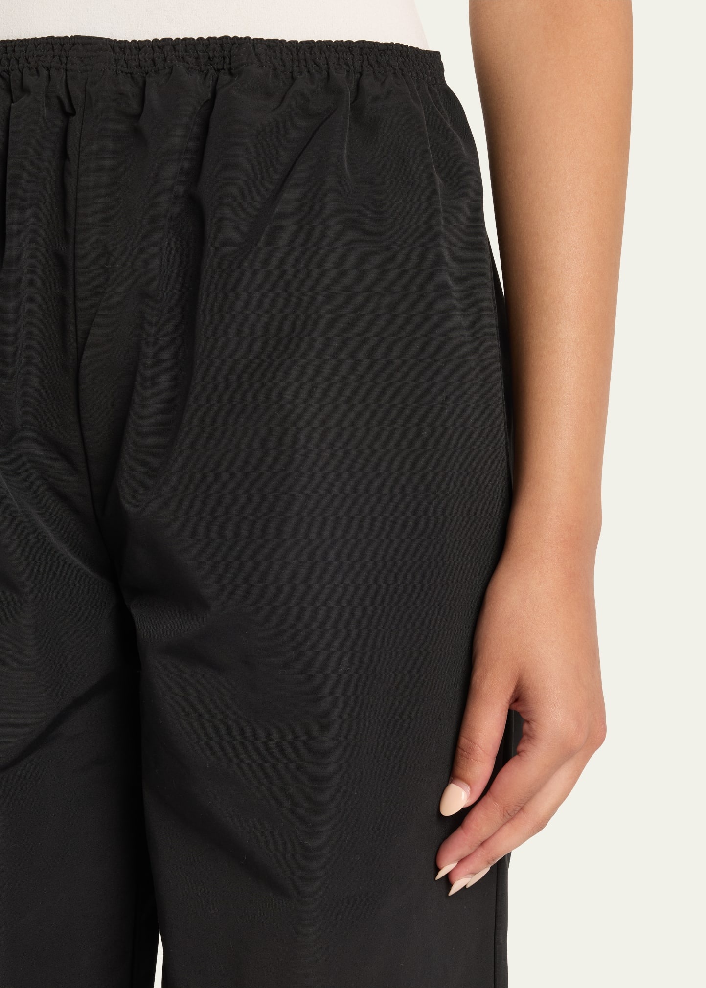 Balloon Silk Taffeta Pants - 5