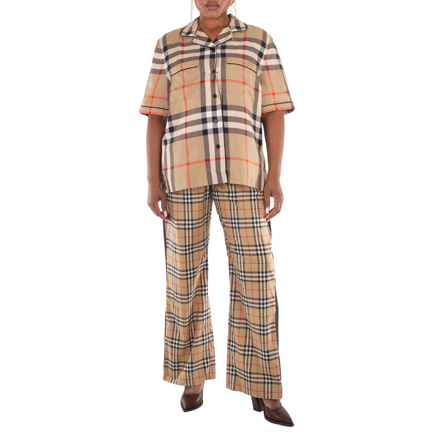 Burberry Archive Beige Vintage Check Pyjama Shirt - 6
