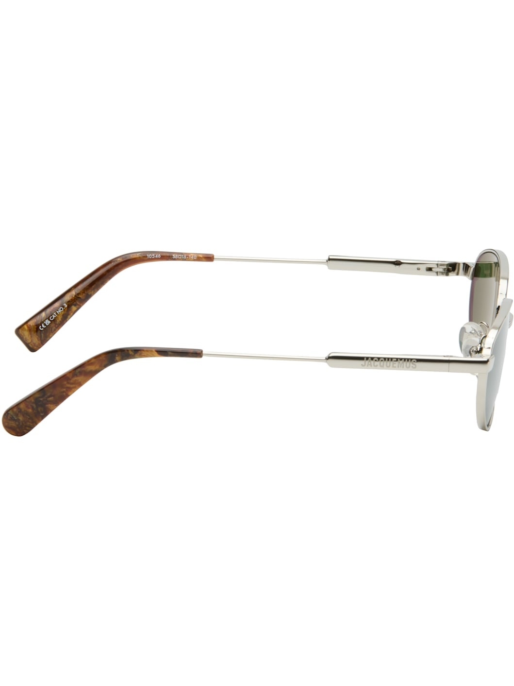 Silver 'The Alba' Sunglasses - 2