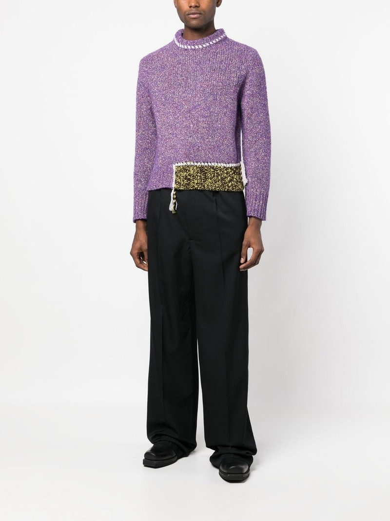 Walter Van Beirendonck Wrestle wide-leg trousers outlook