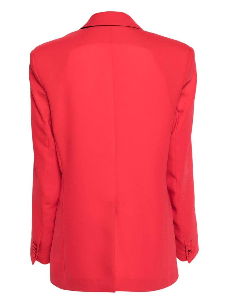 VIKTOR & ROLF floral-appliqué crepe blazer outlook