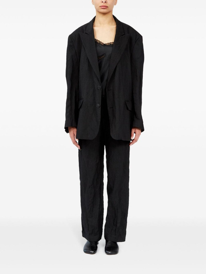 MM6 Maison Margiela single-stitch blazer outlook