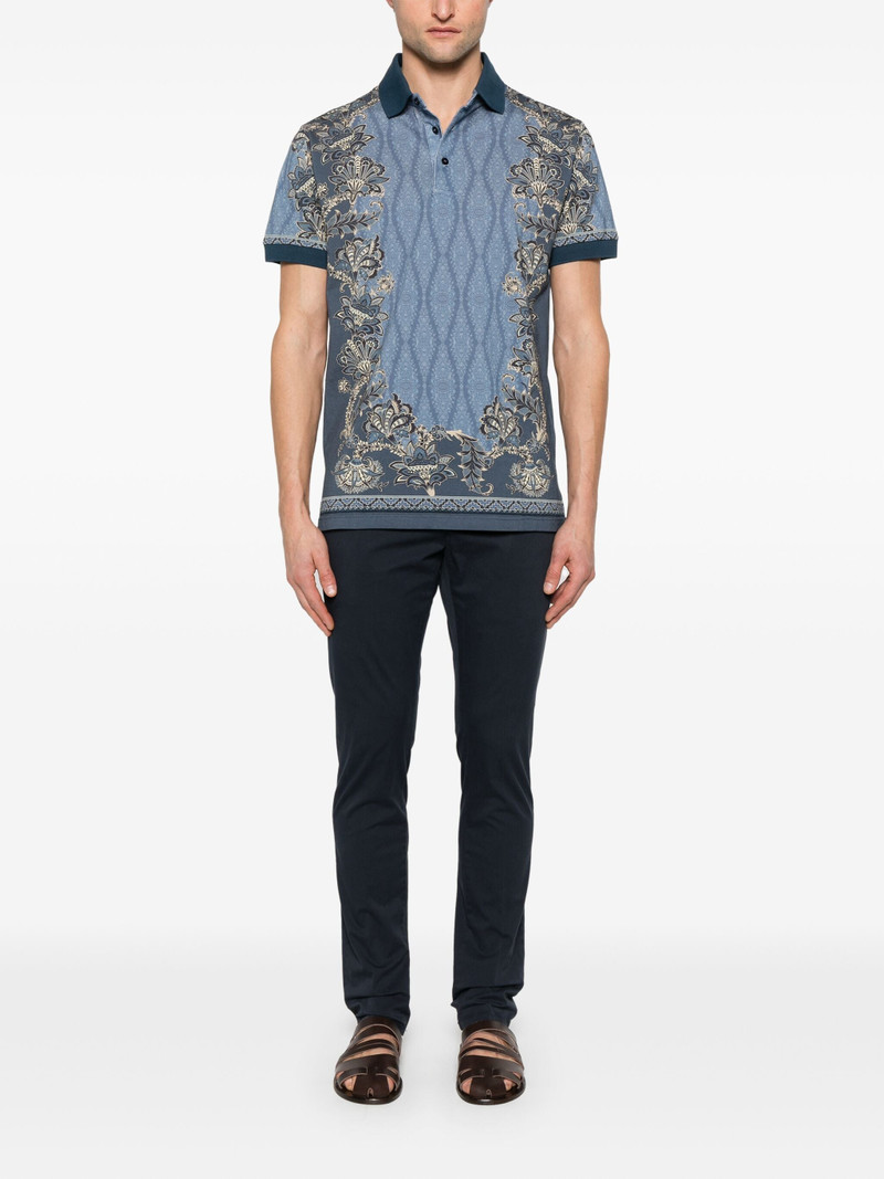 Paisley-print Polo Shirt 4