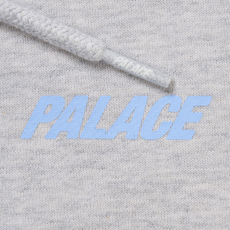 PALACE NIKE FONT SWOOSH HOOD GREY MARL 3