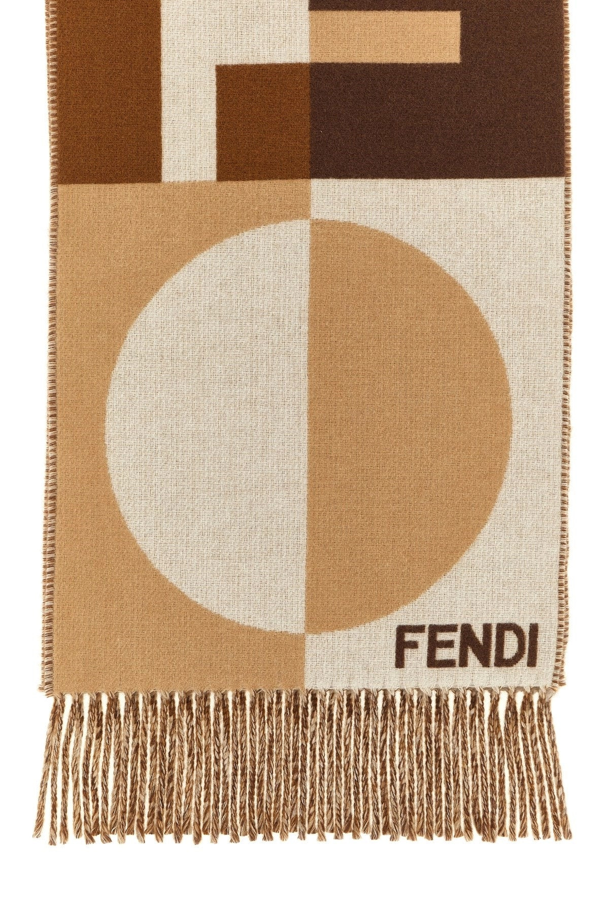 Fendi Women Cashmere Wool Scarf - 2