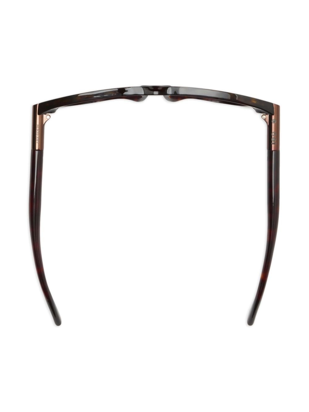 Tubular pilot-frame sunglasses - 3