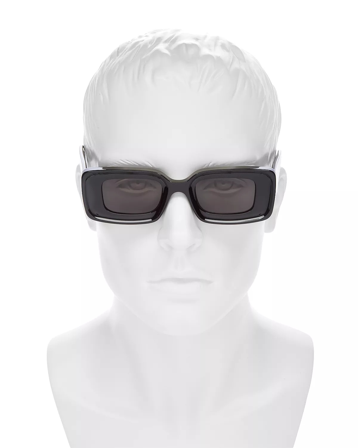 Chunky Anagram Rectangular Sunglasses, 46mm - 2