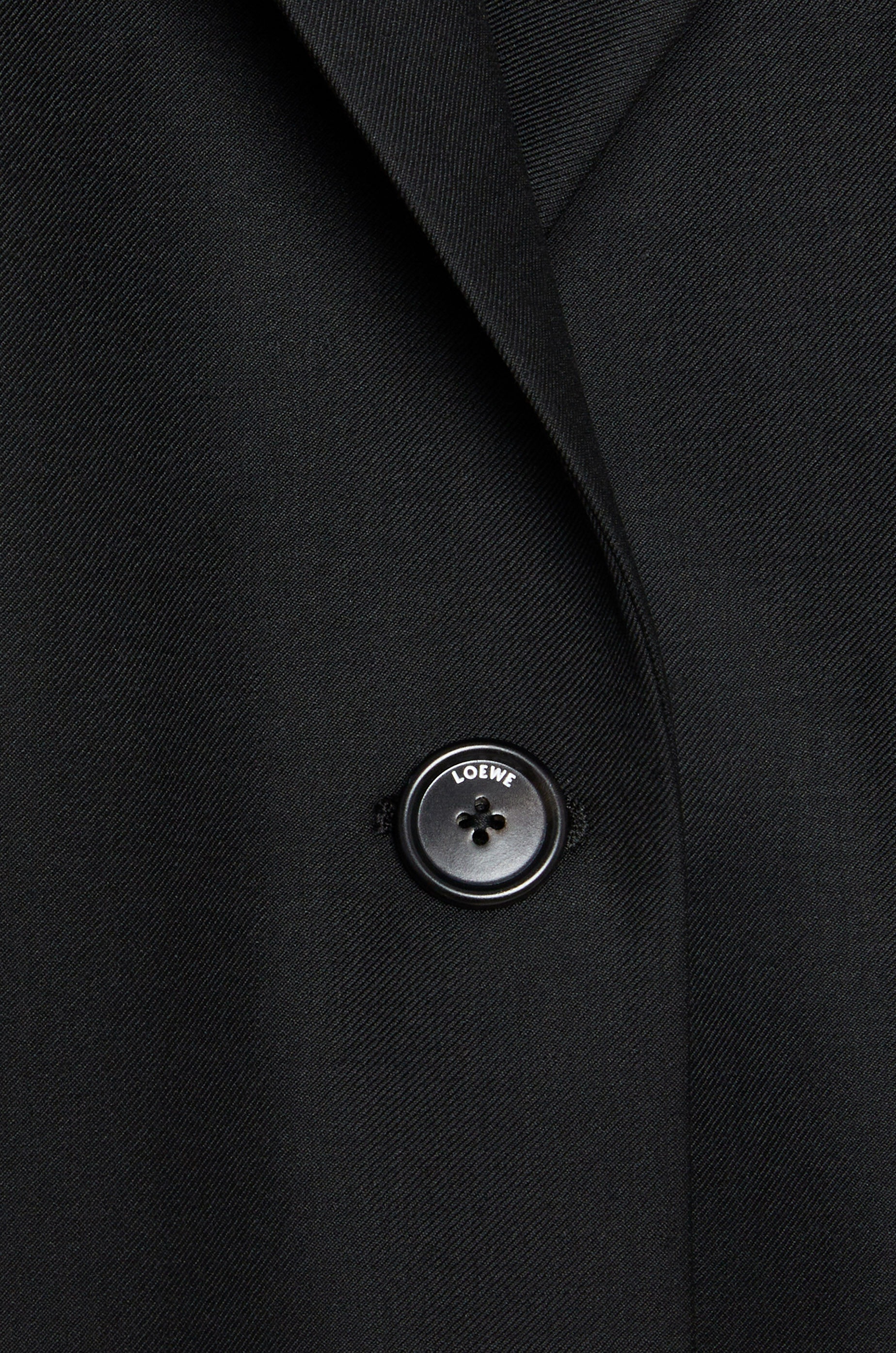 Tailored jacket in wool twill - 3