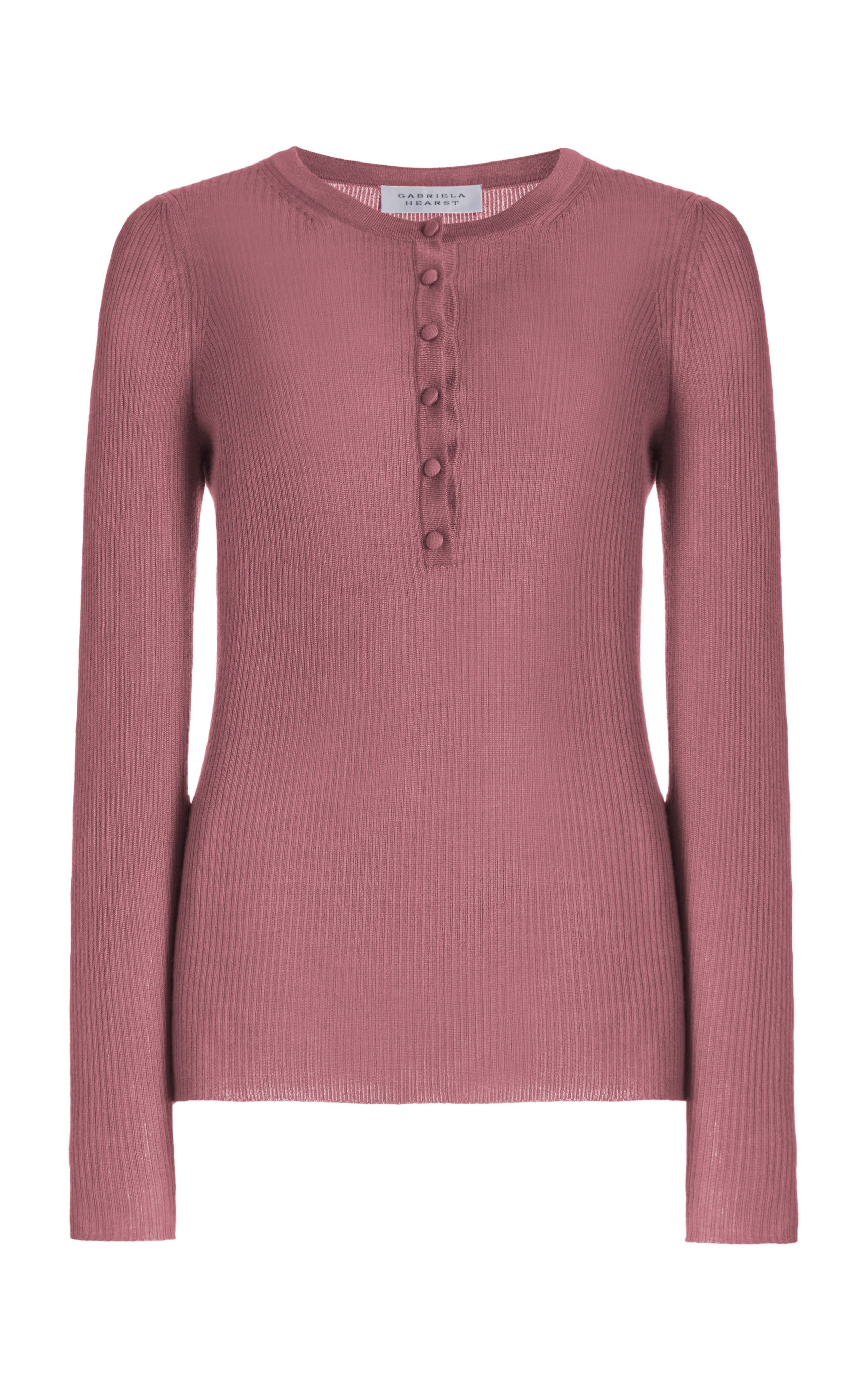 Julian Henley in Rose Quartz Silk Cashmere - 1