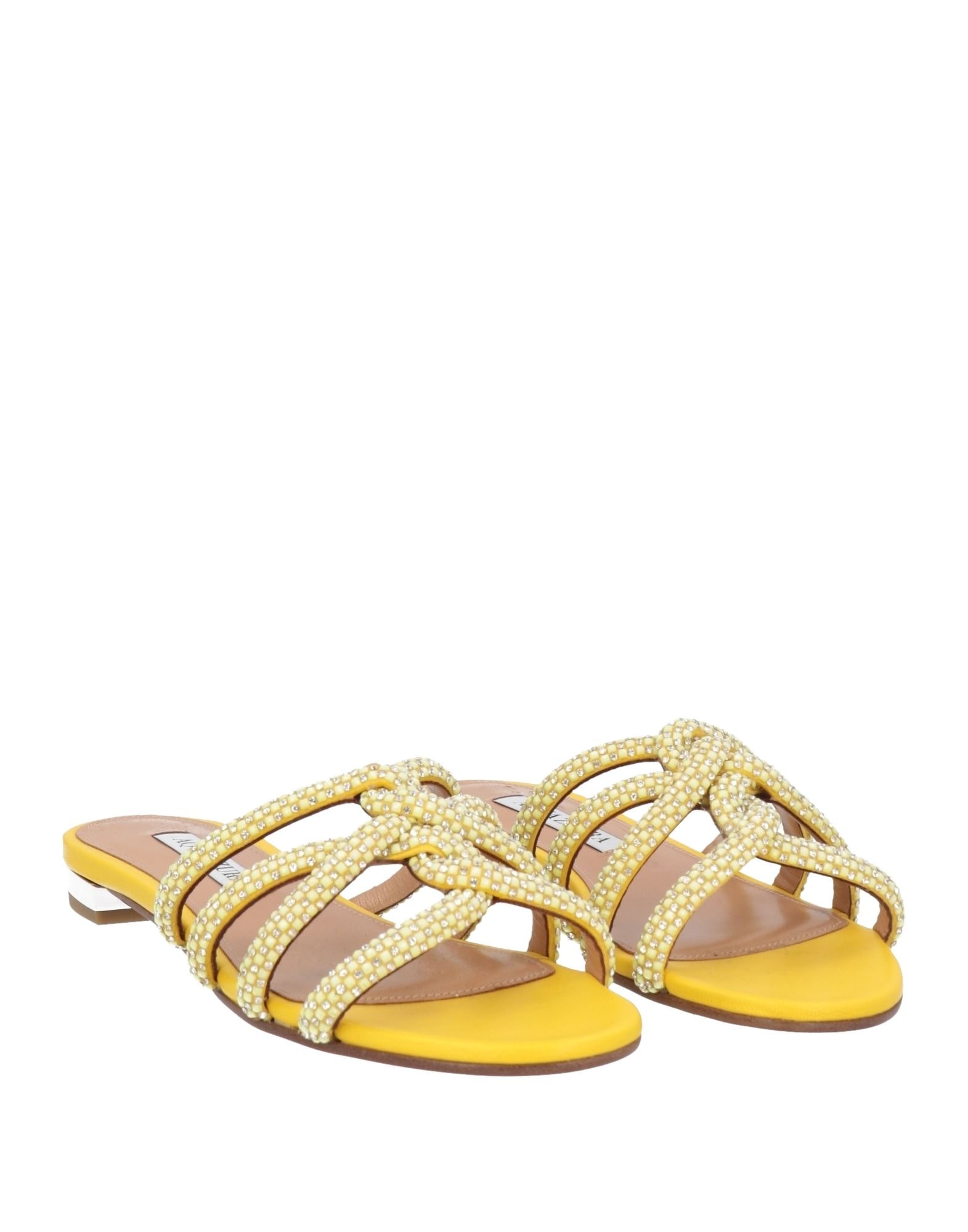 Yellow Women's Sandals - 2