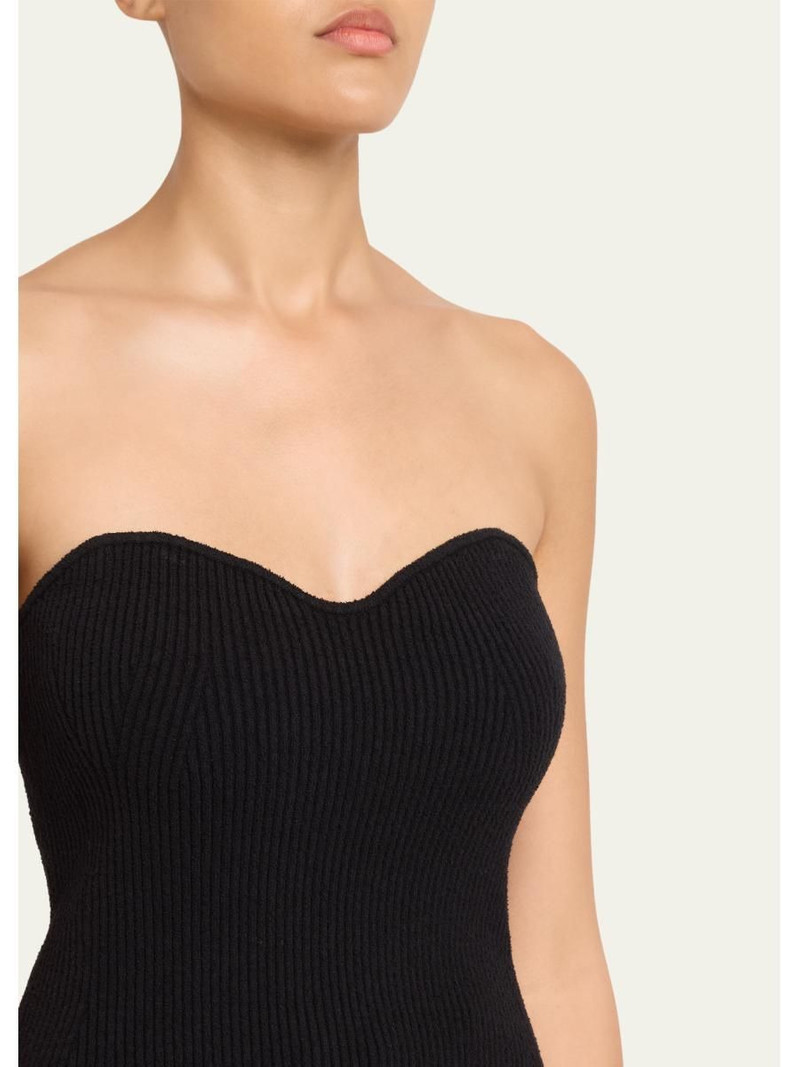 Strapless Knit Top 5