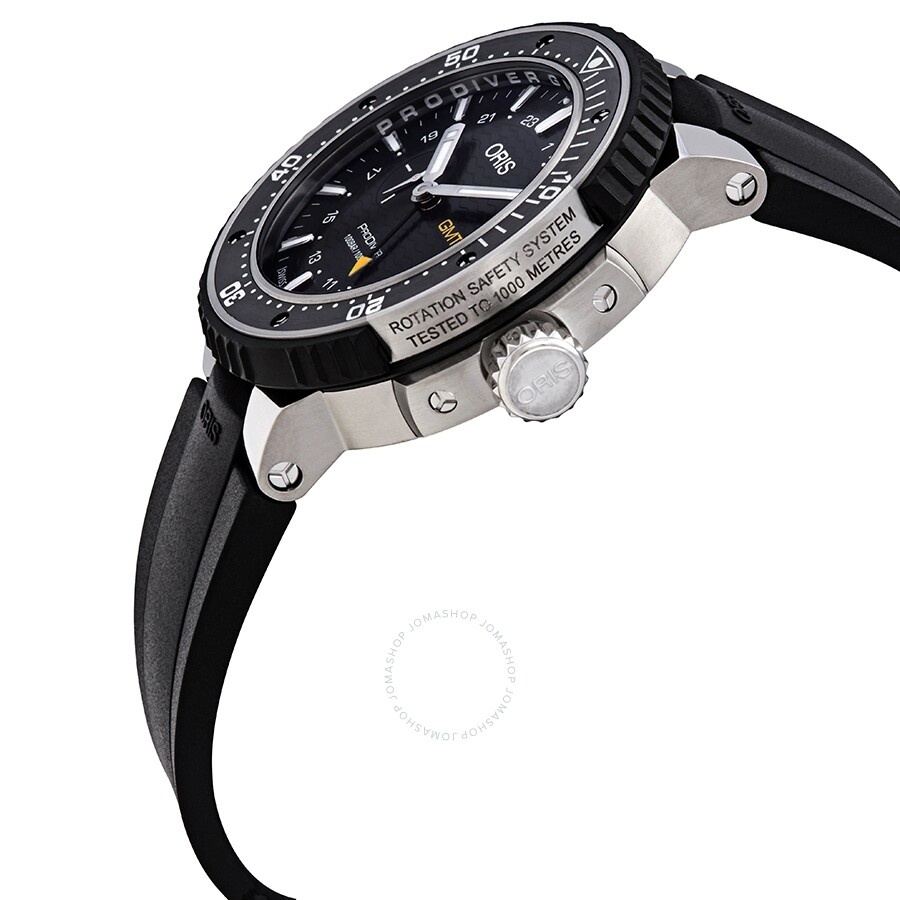 Oris - Oris ProDiver GMT Automatic Black Dial Men's Watch 01 748 7748 7154-07 4 26 74TEB - 2
