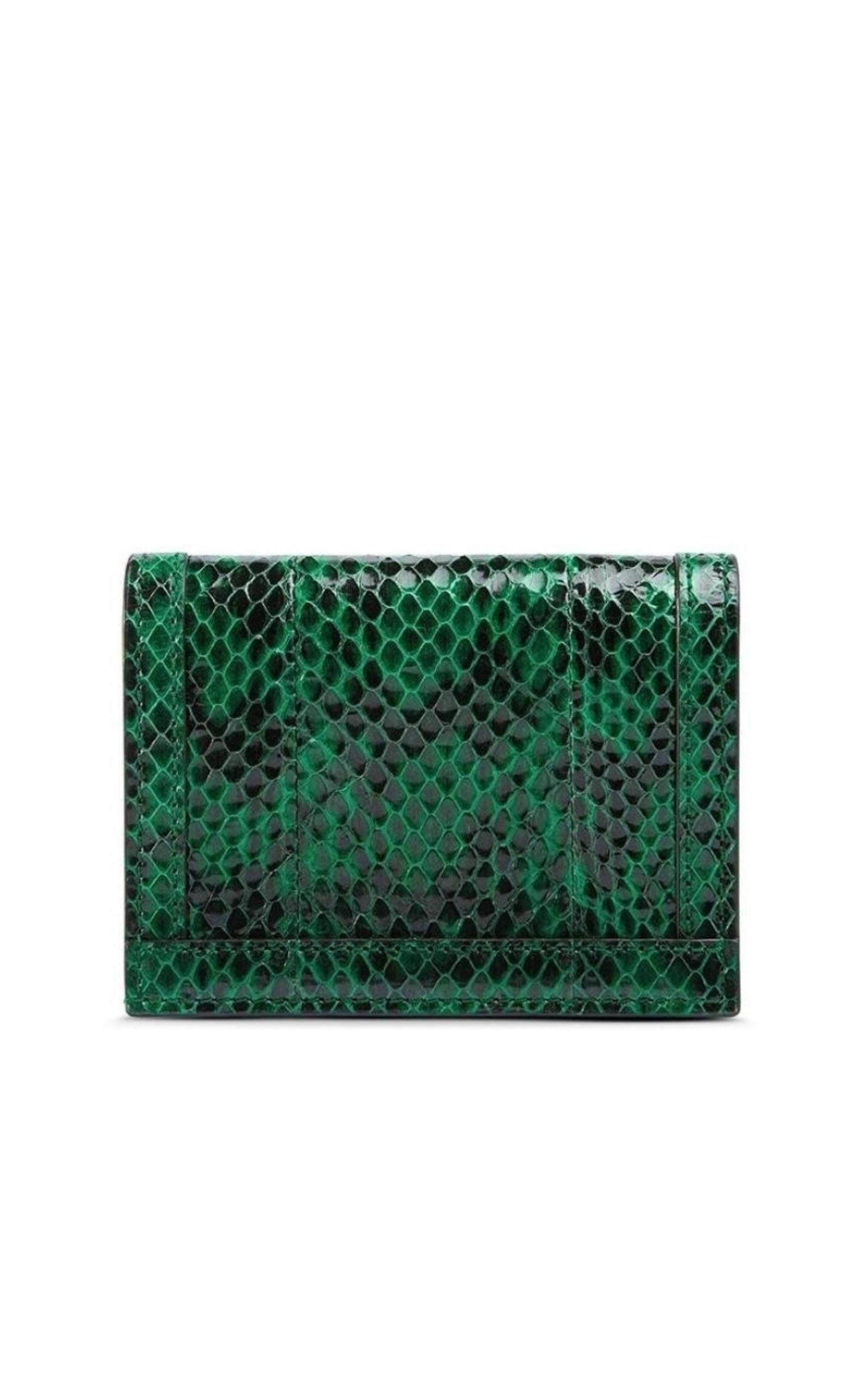 Ophidia Snake Skin Card Case - 2