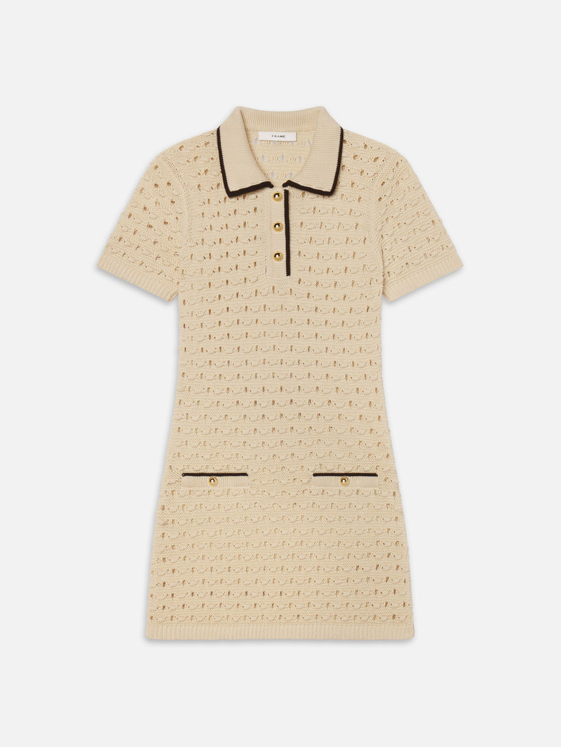 The Bauble Dress in Cream - 1