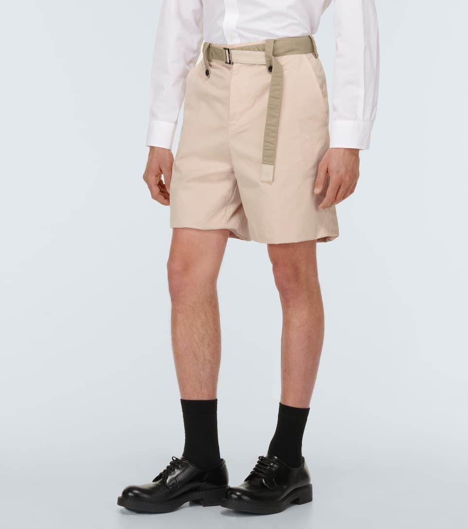 Cotton chino shorts - 3