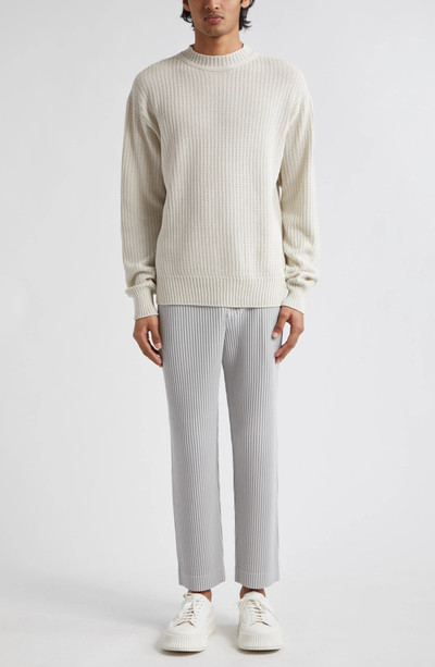 ISSEY MIYAKE Common Textured Knit Sweater outlook