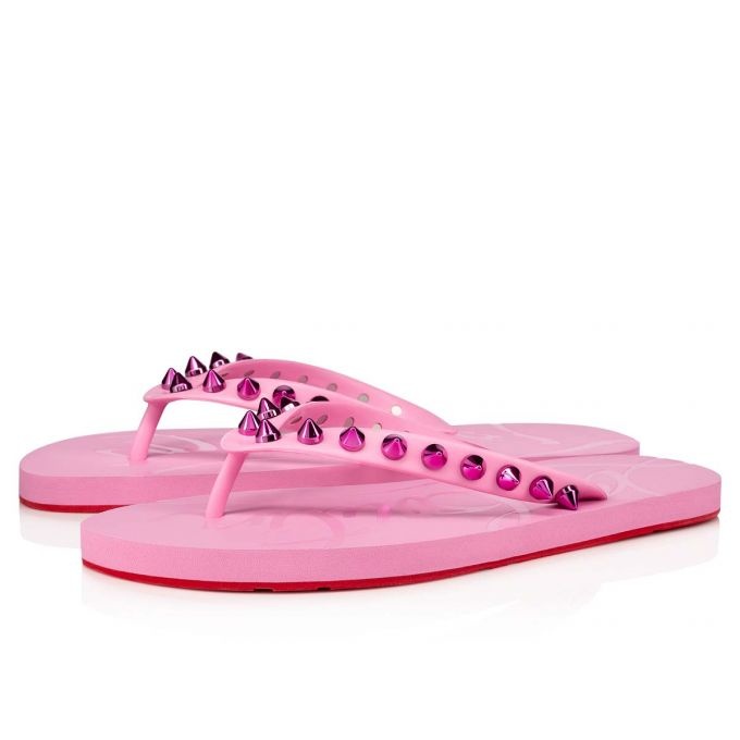 Loubi Slip Spikes Woman CONFETTIS/METAL FUXIA - 1