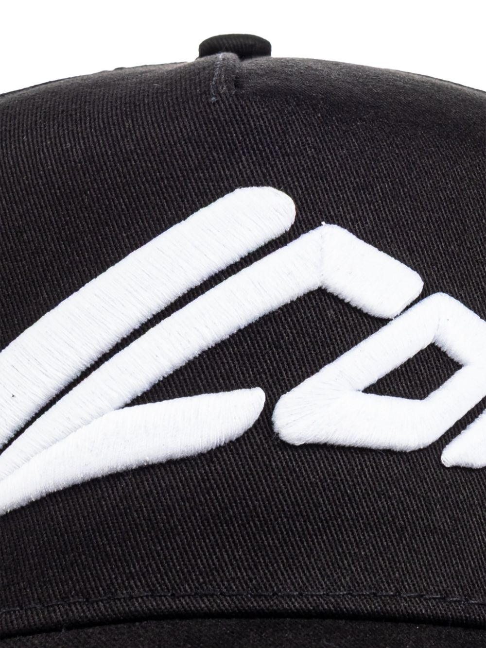 embroidered-logo baseball cap - 3