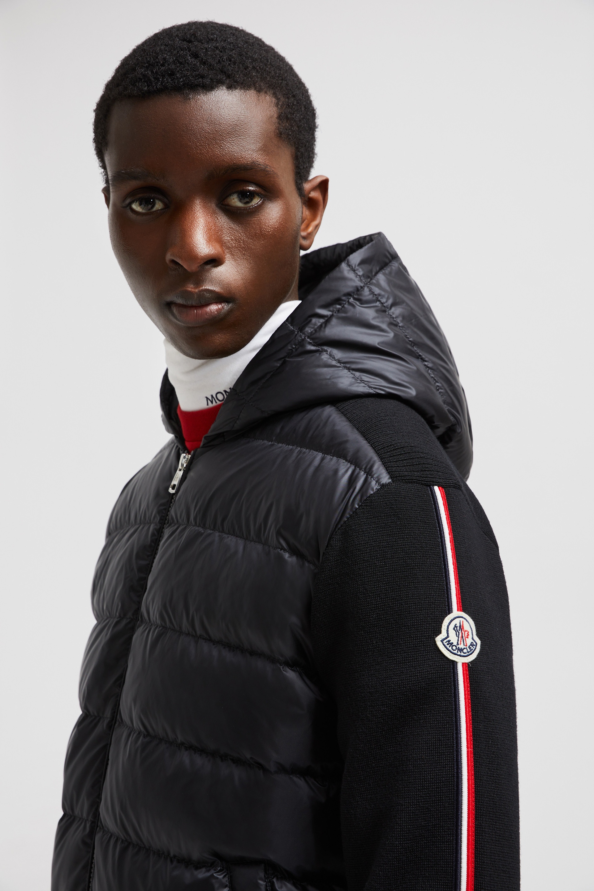 【MONCLER】Paddedウールパーカー Moncler Padded Wool Hoodie | REVERSIBLE