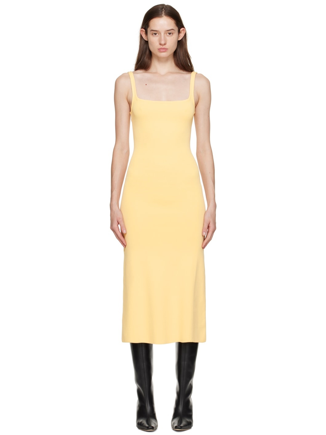 Yellow Paityn Midi Dress - 1