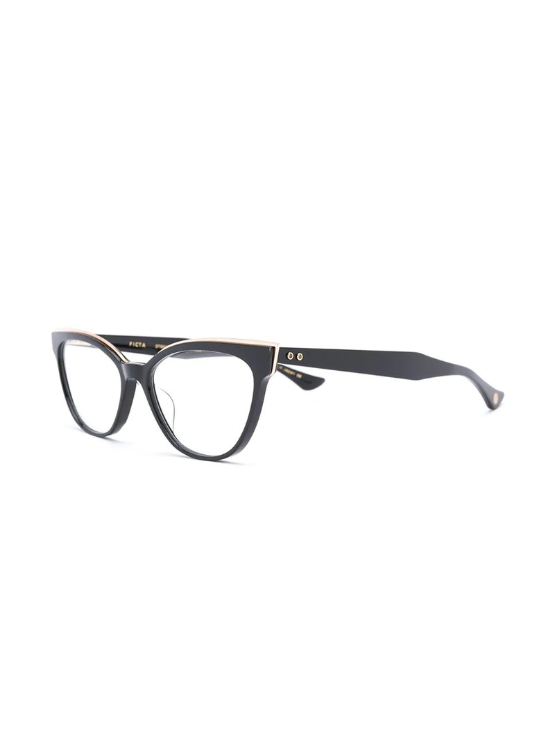 DITA lightweight cat eye glasses outlook