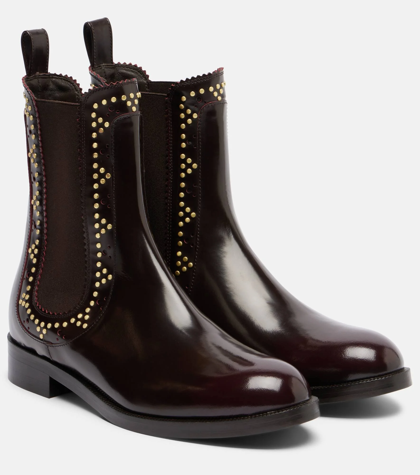 Skye embellished leather Chelsea boots - 1