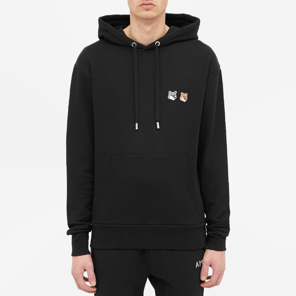 Maison Kitsuné Double Fox Head Patch Hoody - 3