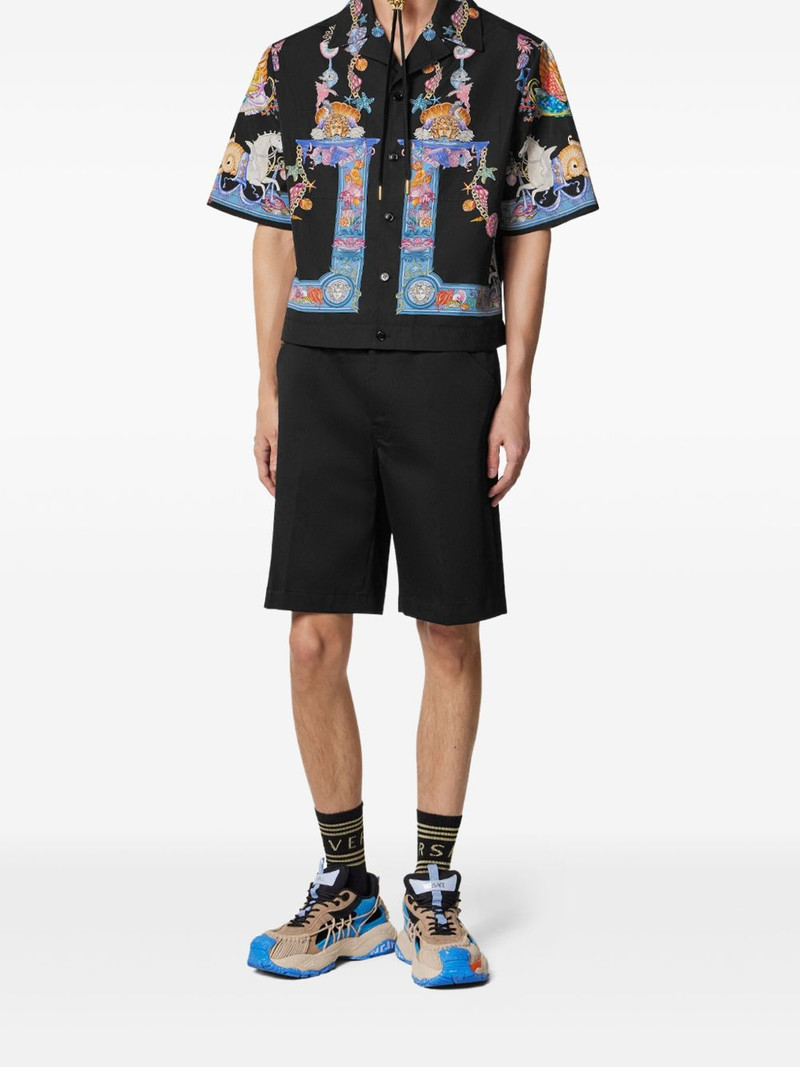 VERSACE Medusa Biggie gabardine shorts outlook