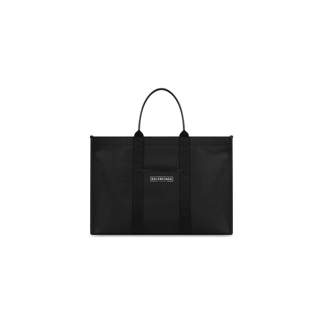 【BALENCIAGA】 HARDWARE TOTE BLACK Balenciaga Hardware Leather Black Medium Tote Bag $1350 | eBay