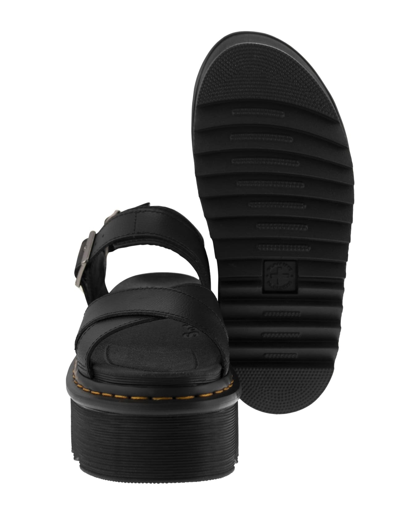 Voss Ii Leather Strap Platform Sandals - 5