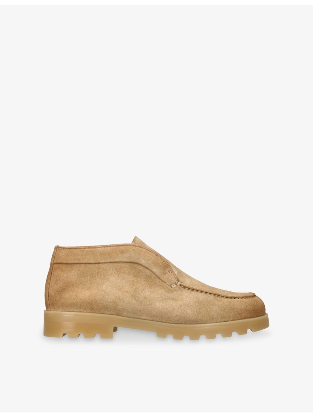 Shearling-Lined Suede Desert Boots - 3