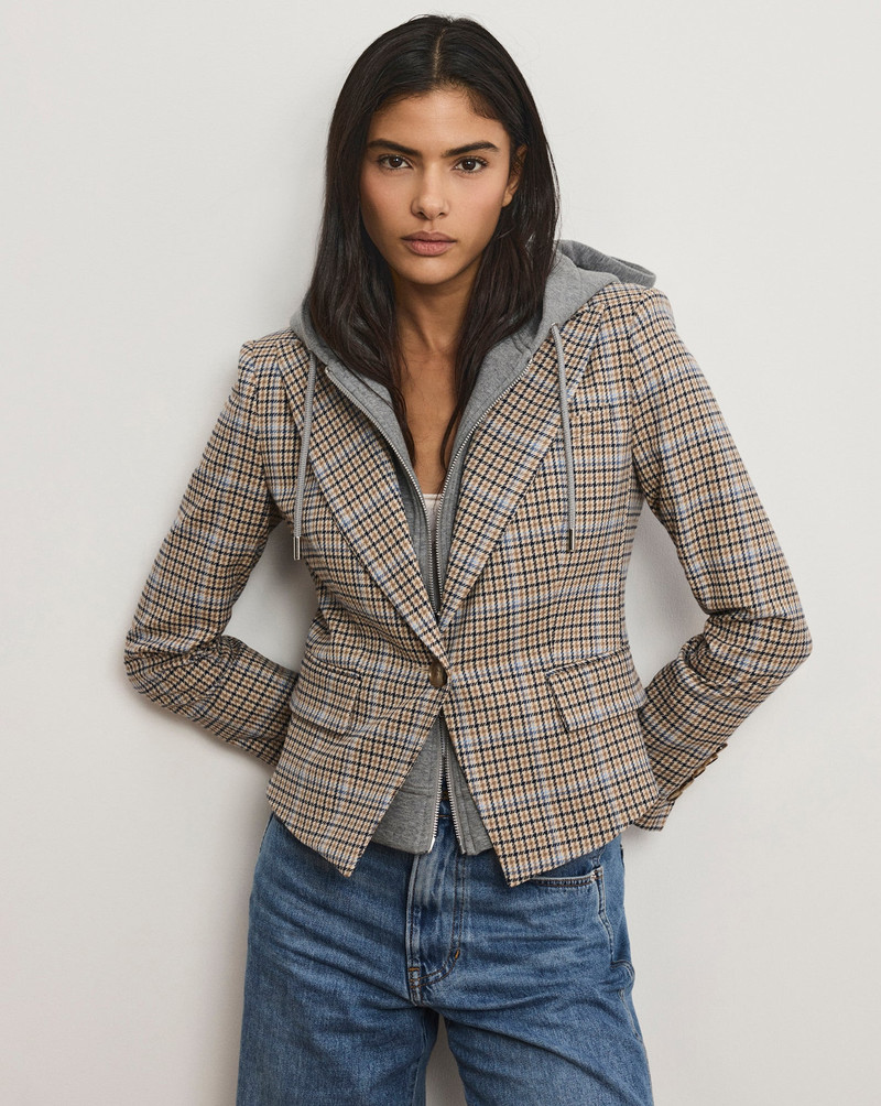 HOSANNA PLAID DICKEY JACKET 6