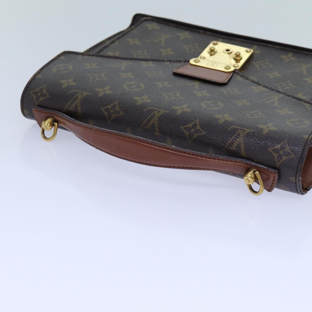 LOUIS VUITTON Monogram Monceau 28 Hand Bag M51185 - 7