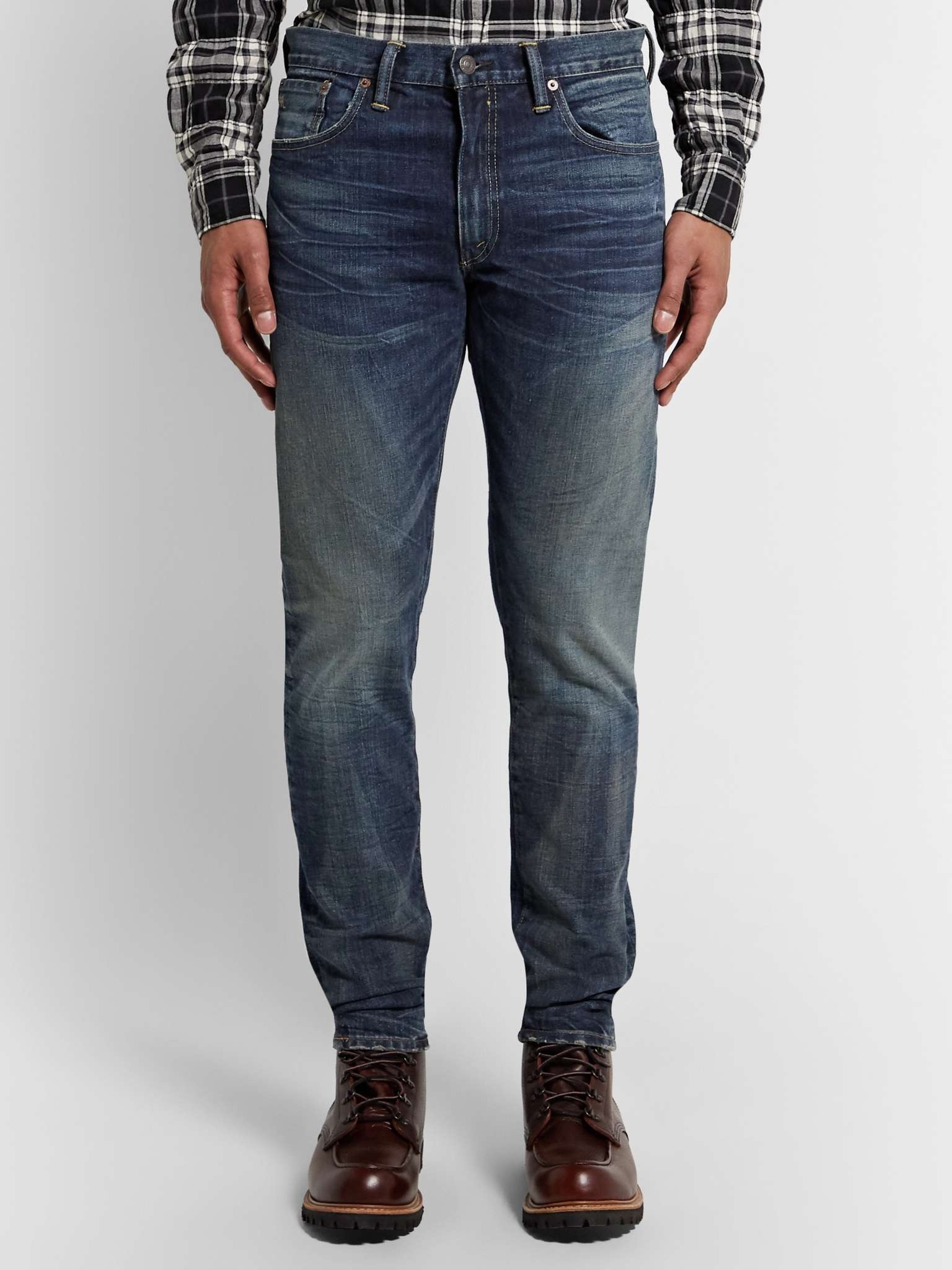 Slim-Fit Denim Jeans - 4