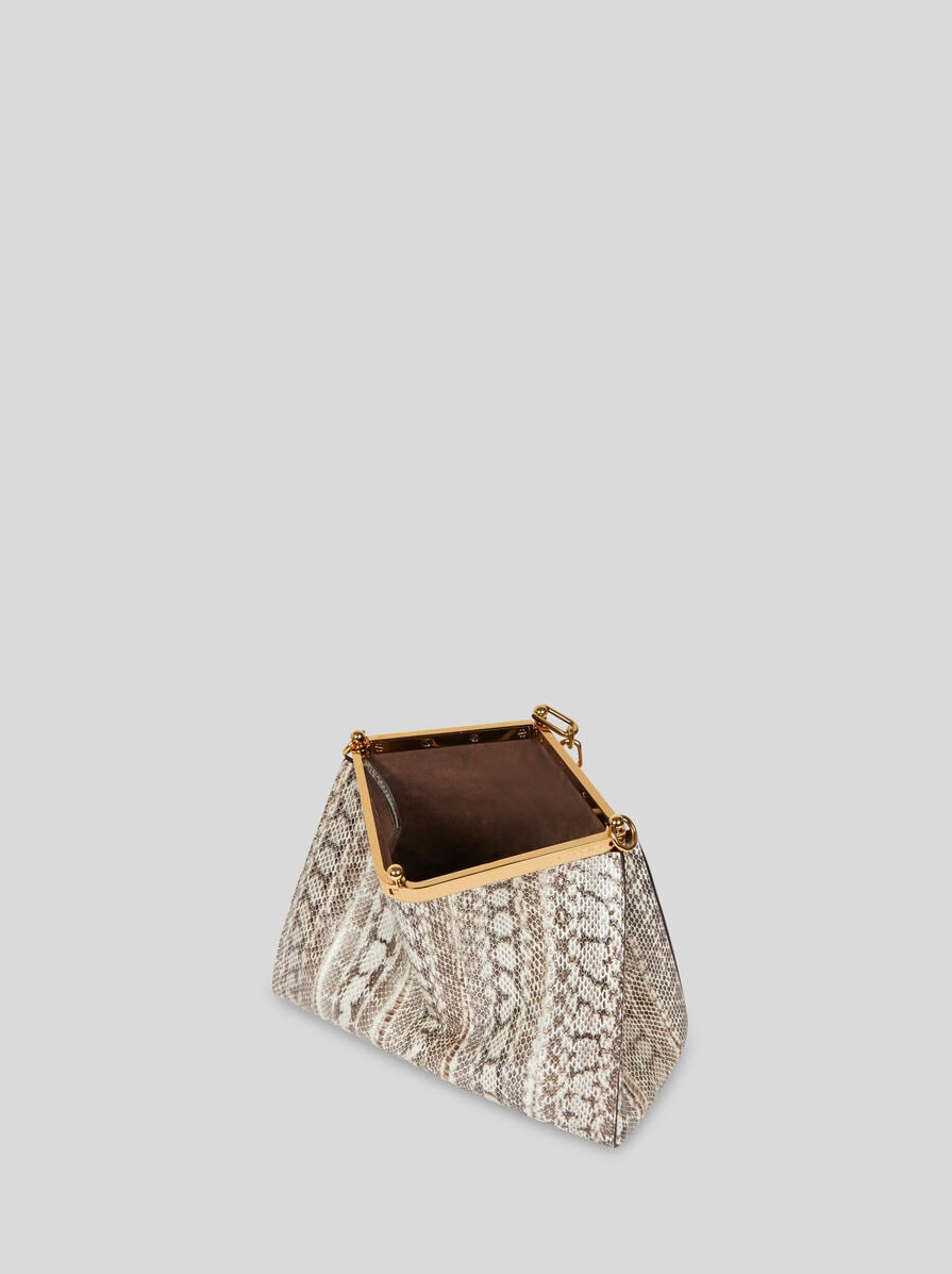 MEDIUM VELA BAG IN ELAPHE LEATHER - 5