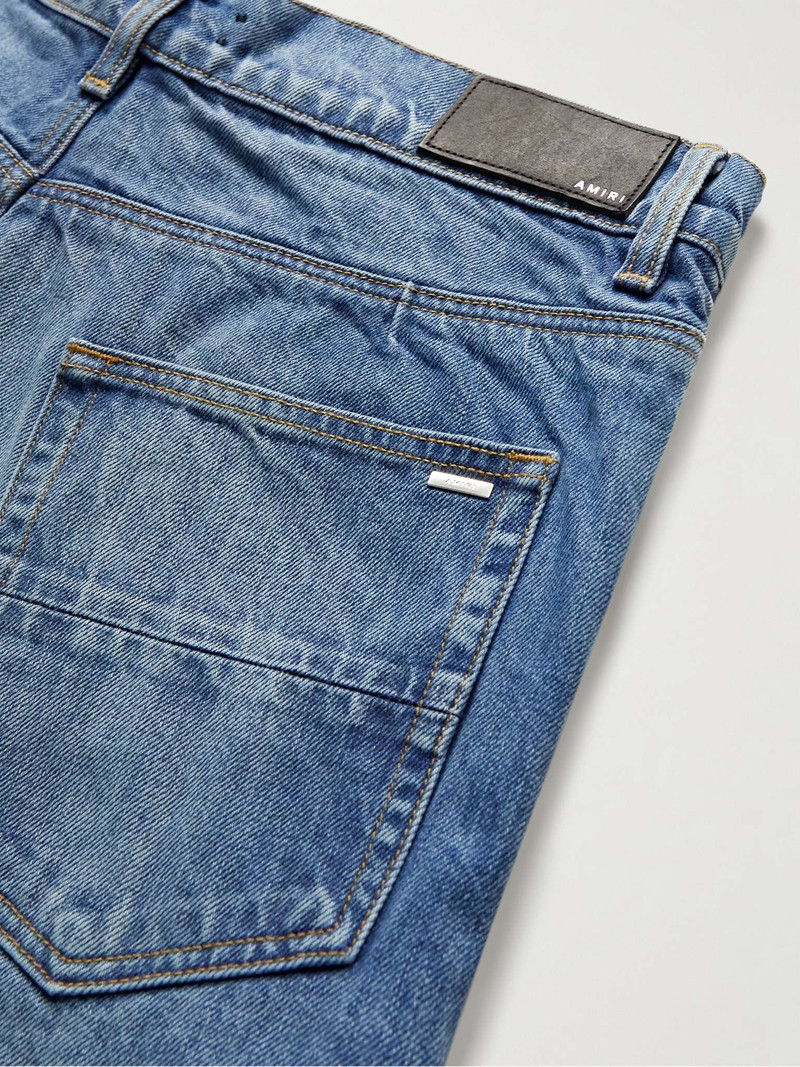 Wide-Leg Denim Jeans 5
