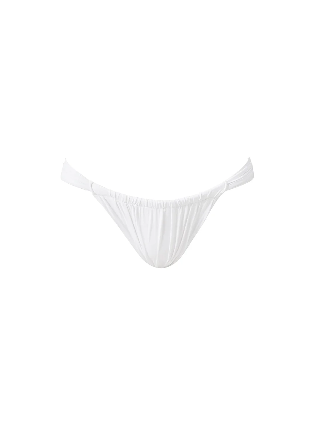 EXCLUSIVE CORVO WHITE BIKINI BOTTOM - 1