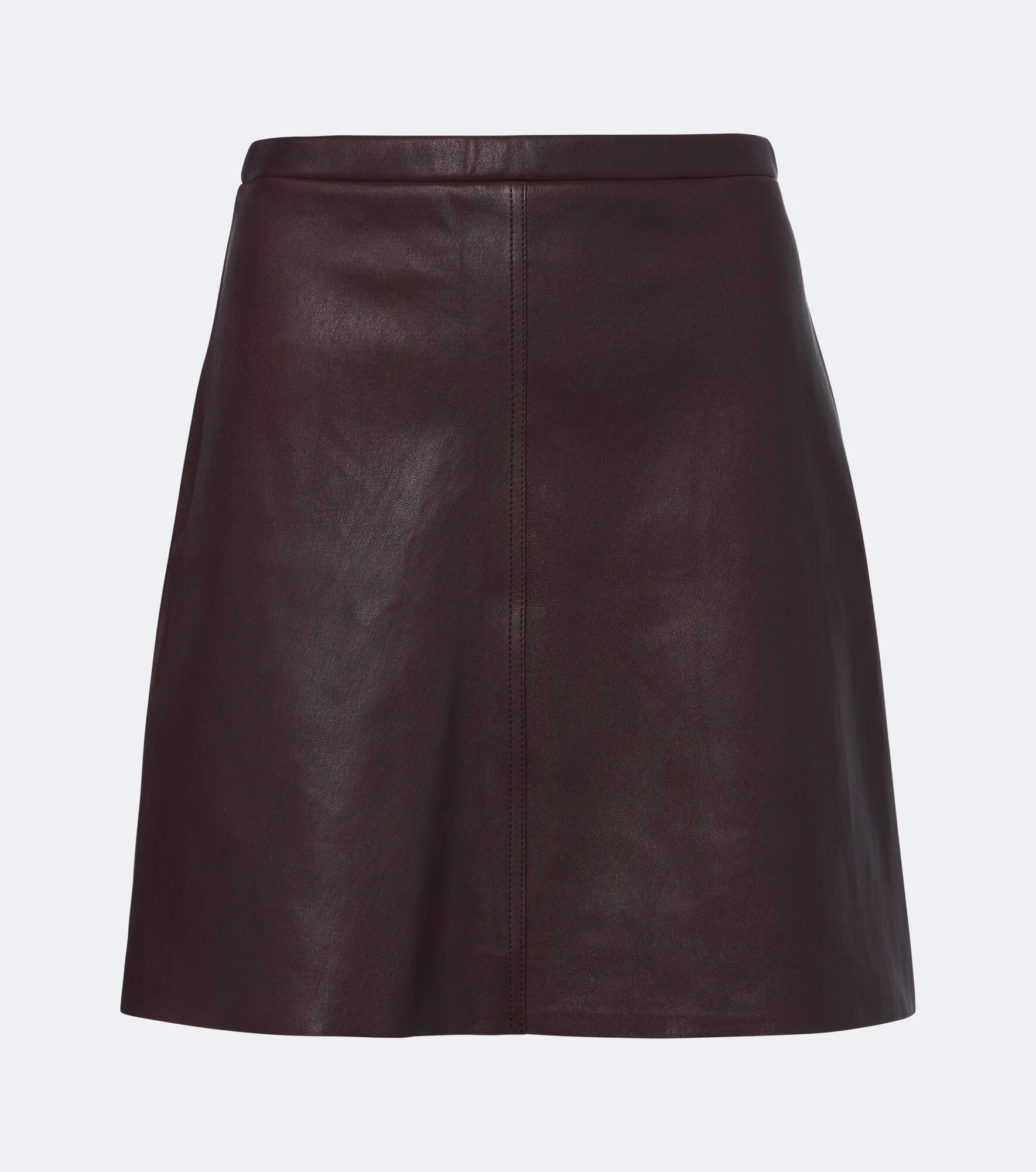 Lucie leather miniskirt - 1