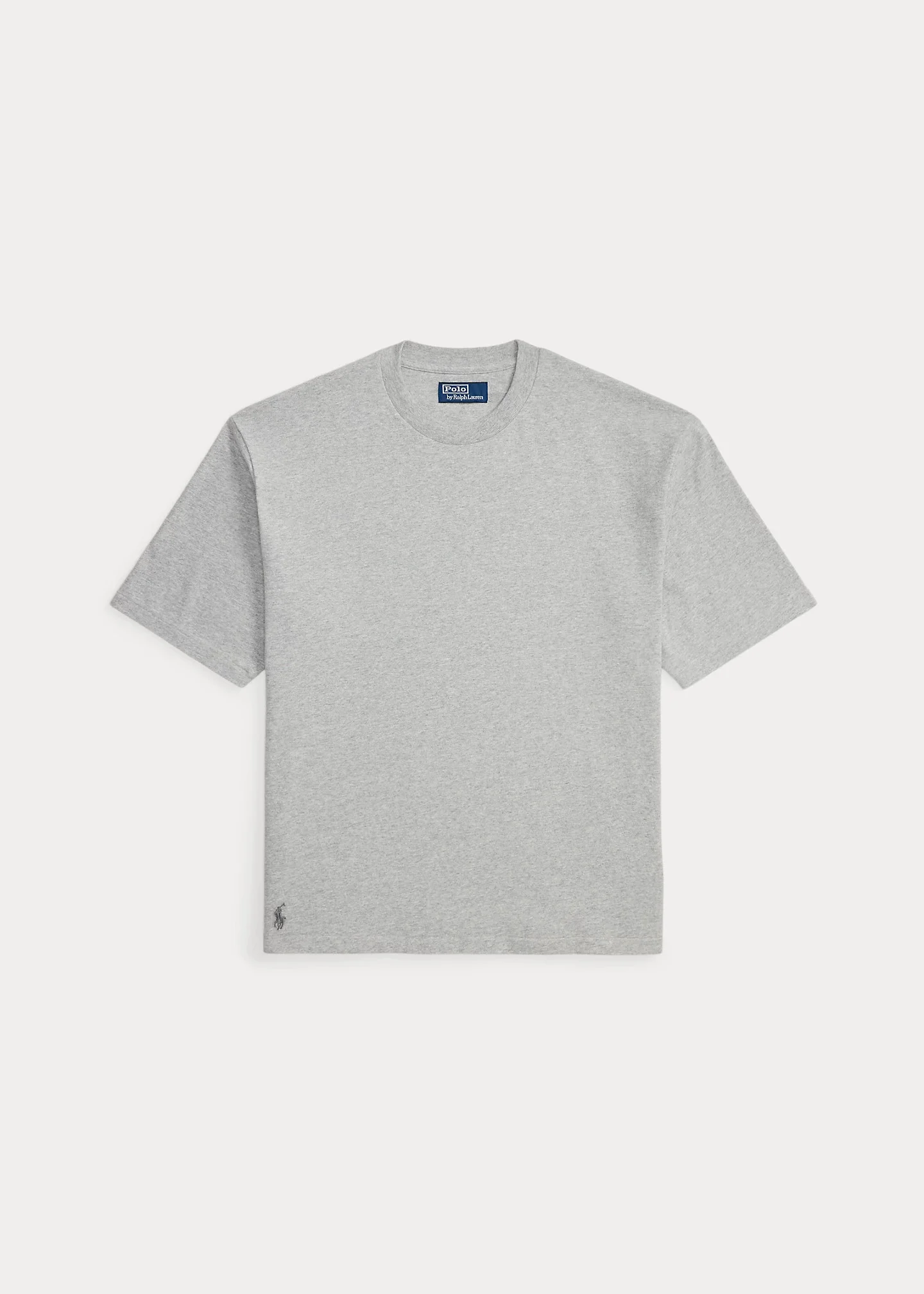 Relaxed Fit Sueded Jersey T-Shirt - 1