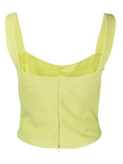 Paris Georgia Raf Singlet pleat-detailing tank top outlook