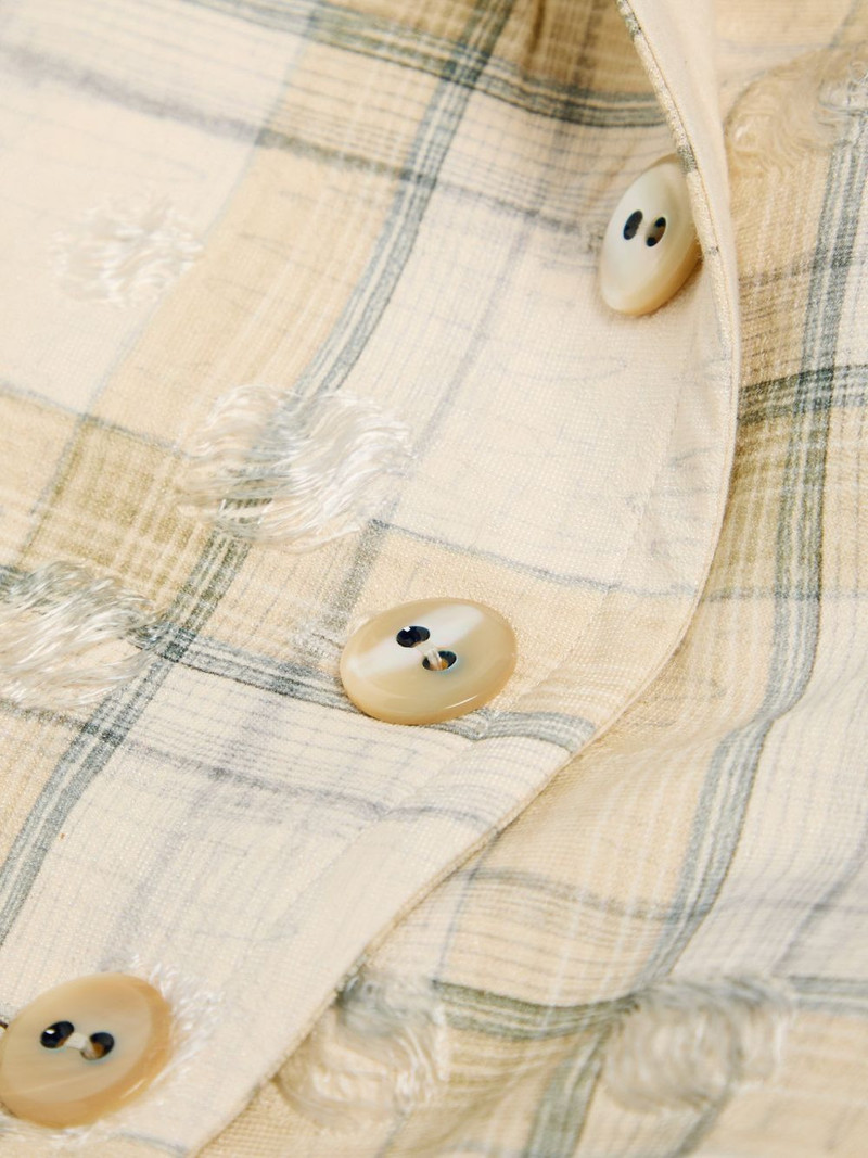 Vivienne Westwood check buttoned jacket outlook