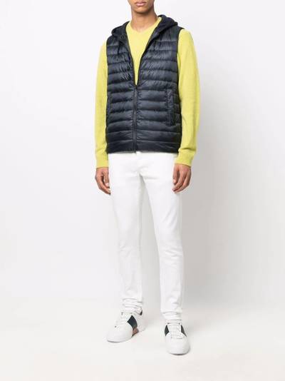 Herno Chaleco feather-down padded gilet outlook