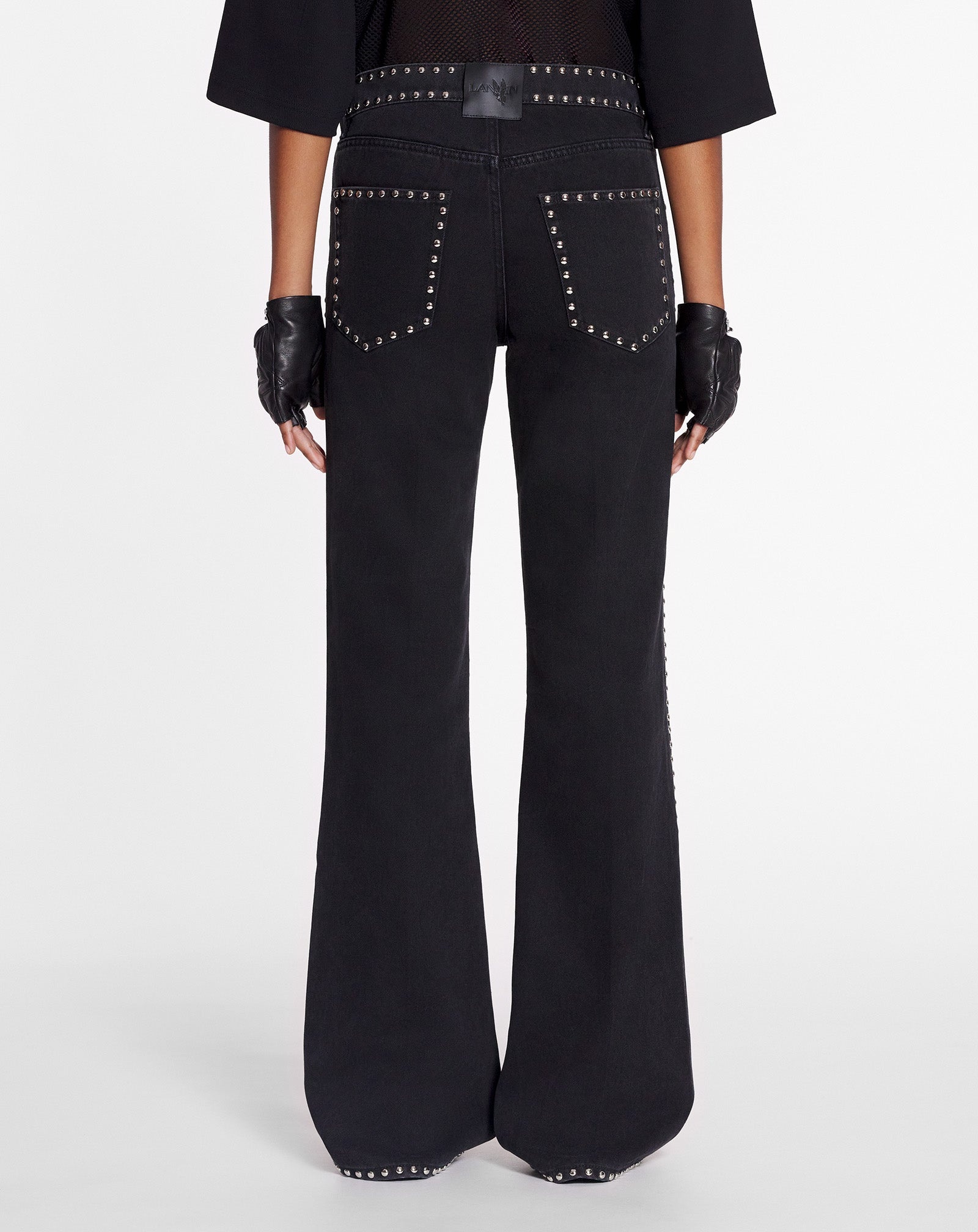 FLARED PANTS WITH STUDS LANVIN X FUTURE - 4