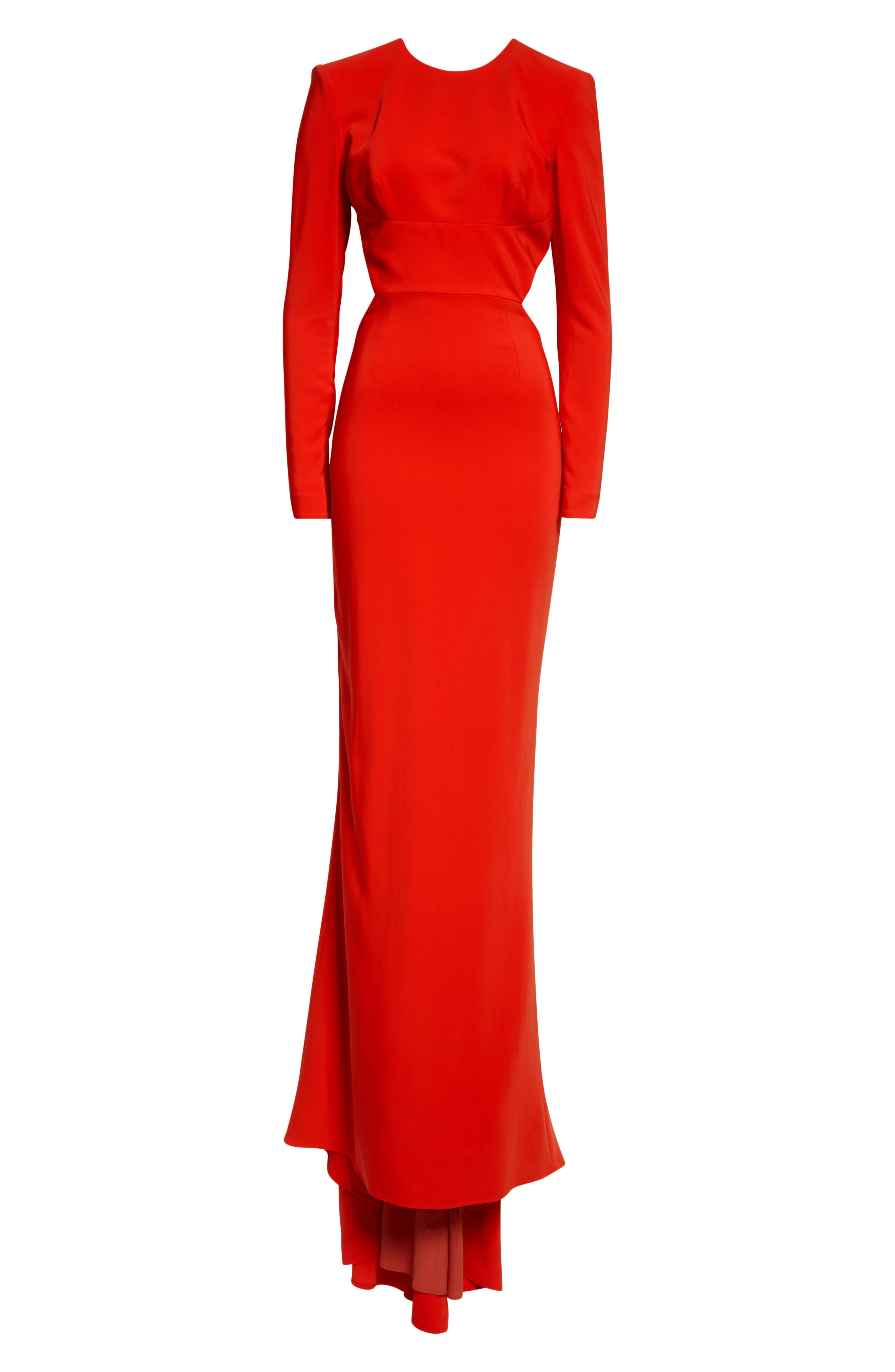 Stella McCartney Open Back Gown in Lipstick Red at Nordstrom - 5