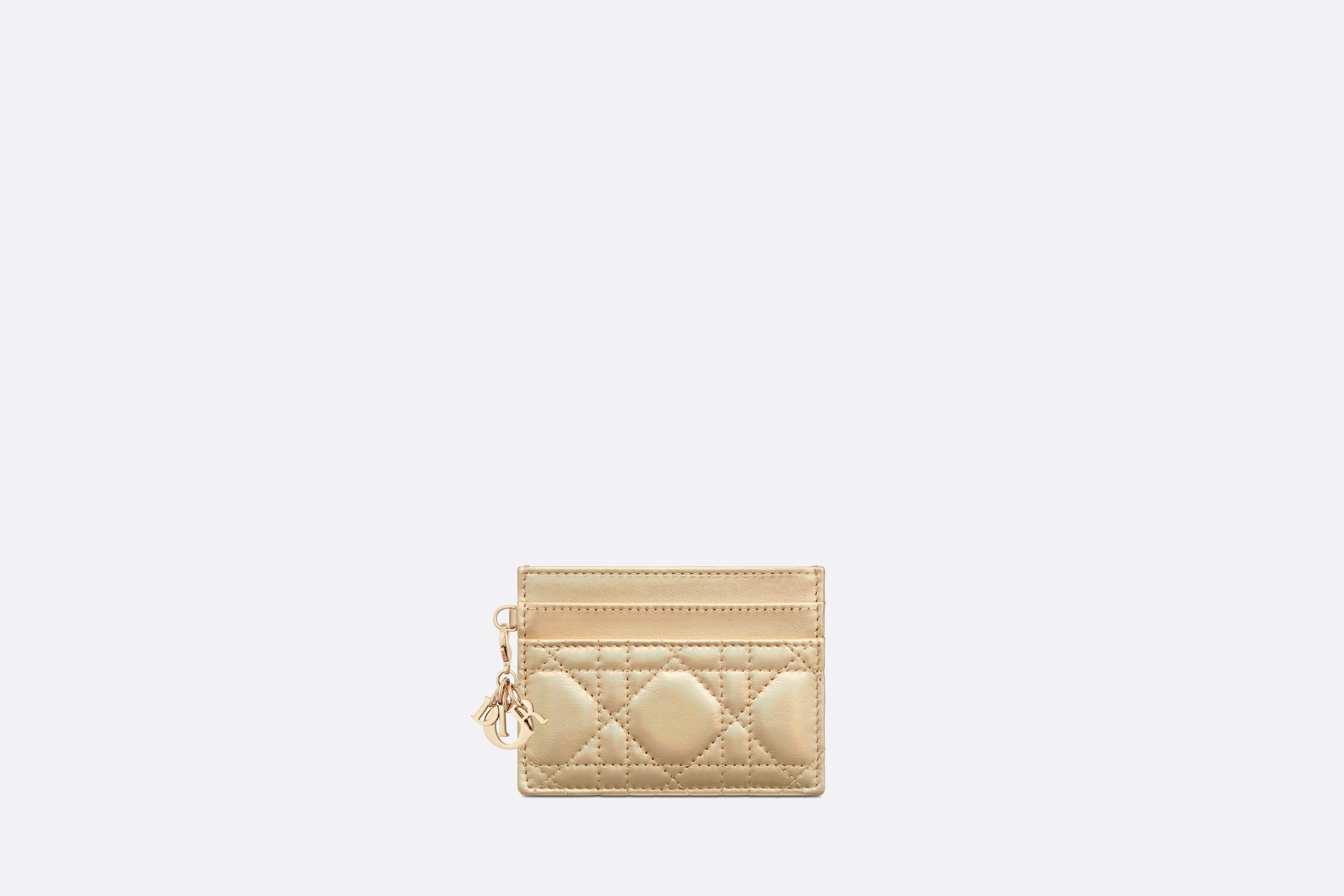 Dior Or Lady Dior Five-Slot Card Holder - 1