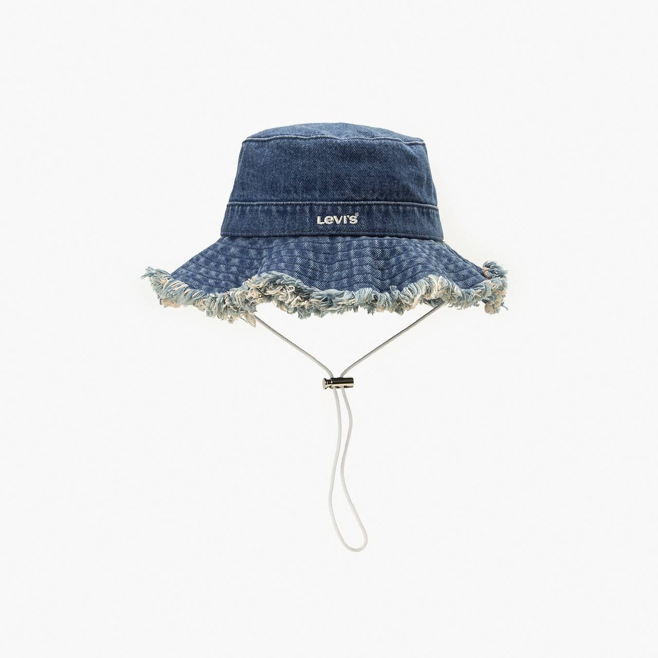 DRAWSTRING BUCKET HAT - 1