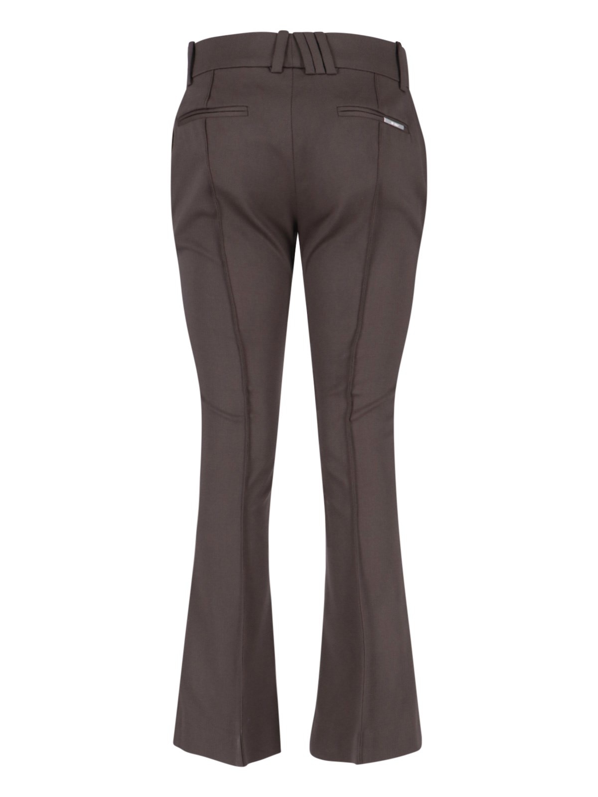 VIRGIN WOOL BOOTCUT PANTS - 2