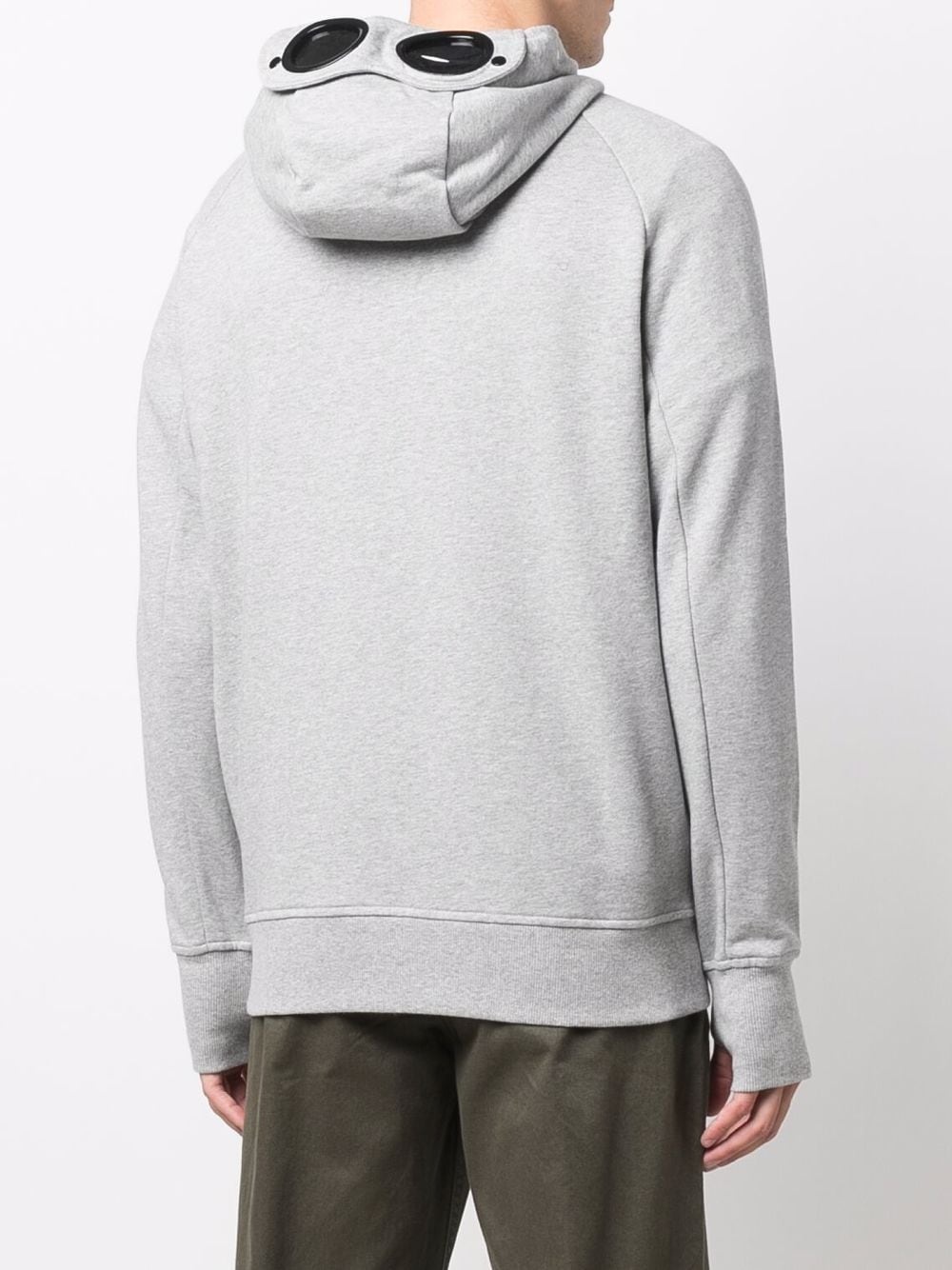 zipped drawstring hoodie - 4